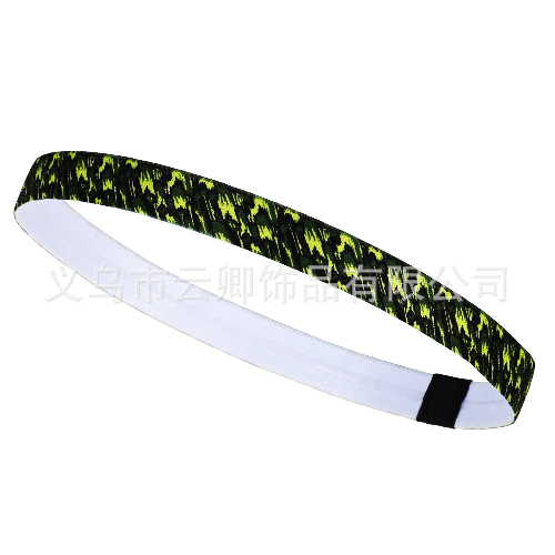 Diadema Deportiva Absorbente de Sudor para Yoga, Corrida, Baloncesto, Antideslizante Elástica