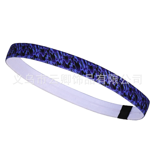 Diadema Deportiva Absorbente de Sudor para Yoga, Corrida, Baloncesto, Antideslizante Elástica
