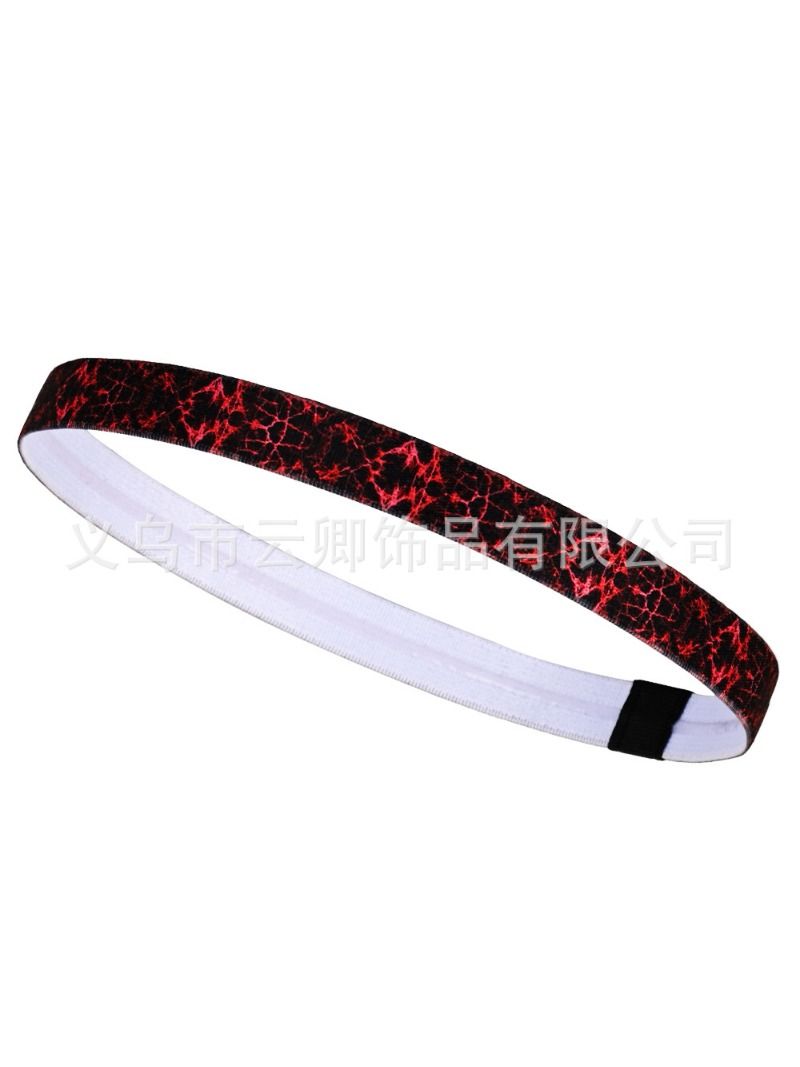 Diadema Deportiva Absorbente de Sudor para Yoga, Corrida, Baloncesto, Antideslizante Elástica